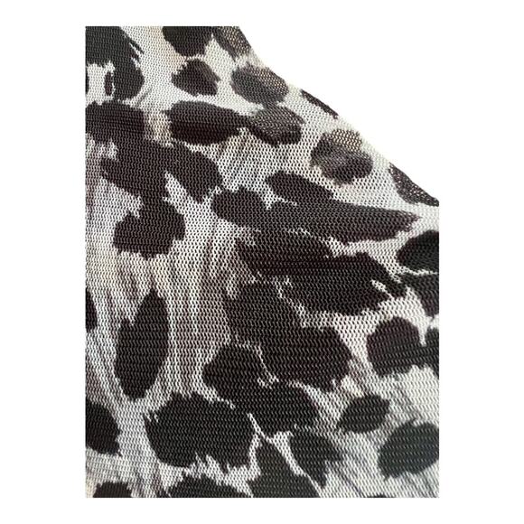 RENEE C. Women's Leopard Print Knee Dress L NWT - Picture 6 of 7